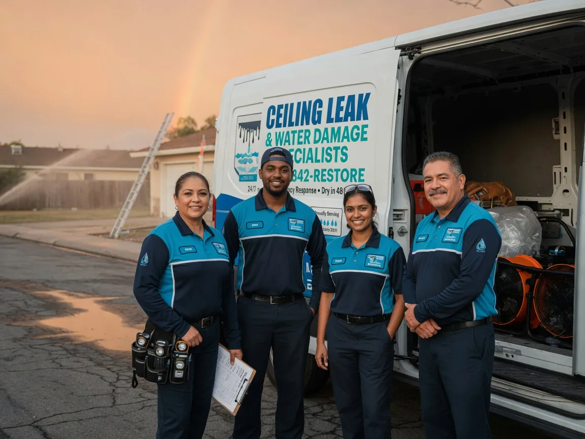 Ceiling Leak Cleanup company in Thorndale, TX